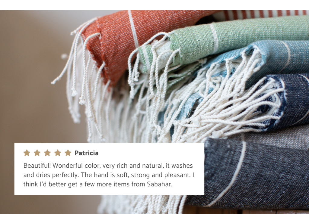 Dawa Handwoven Ethiopian Cotton Bath Towel