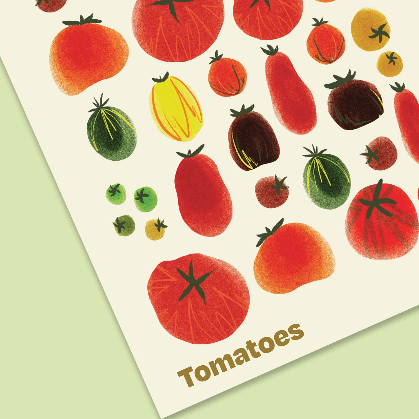 Tomato Family Reunion Print