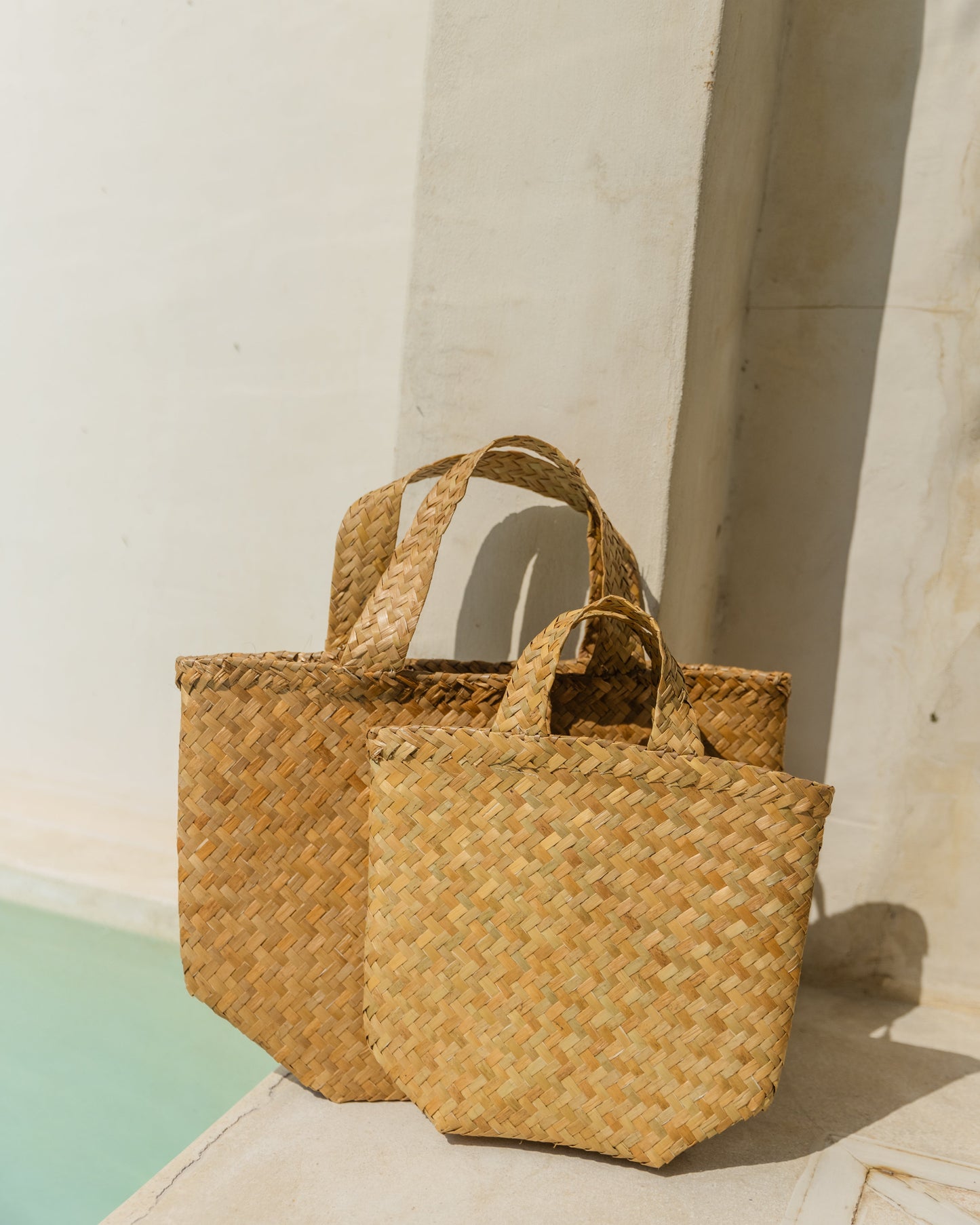Isla Woven Tote Bag