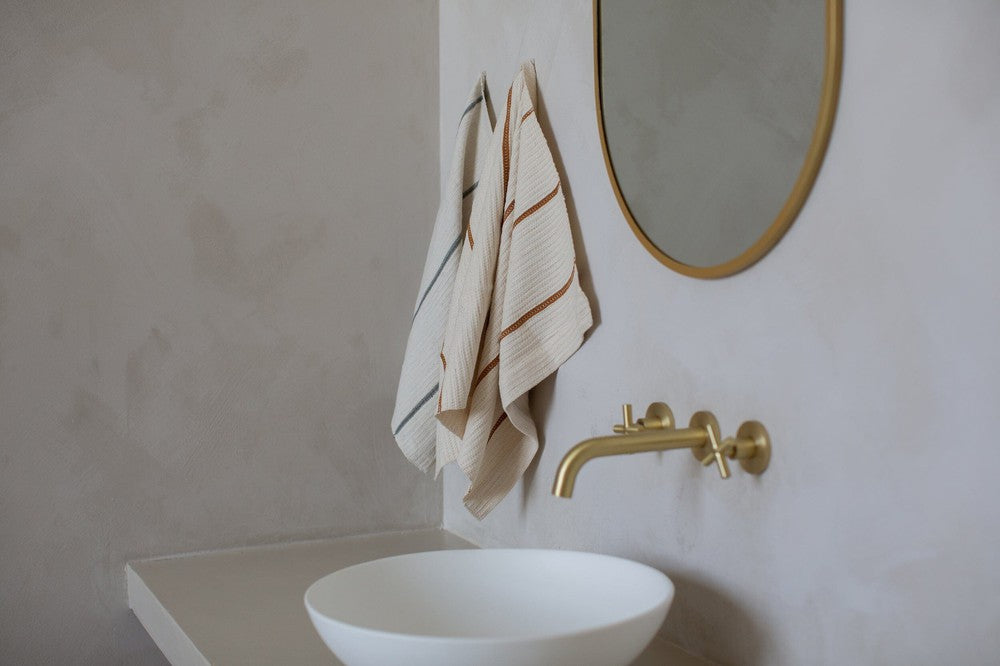 Wari Handwoven Ethiopian Cotton Waffle Hand Towel